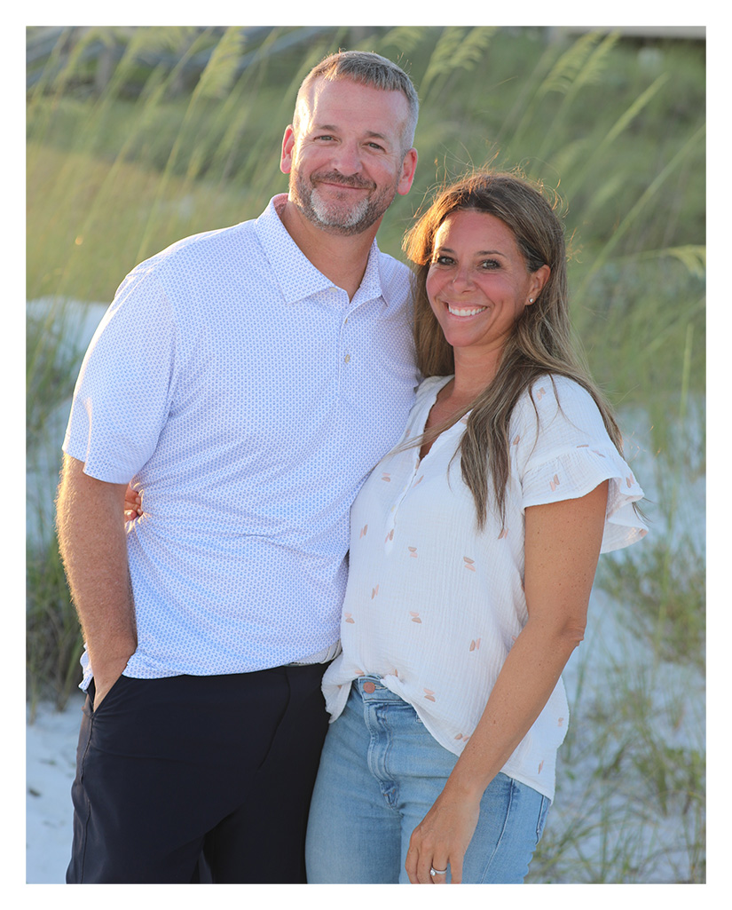Kyle Watson and his wife Sarah Watson